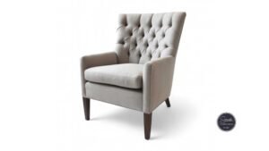 Coco High Back Tufted Chair